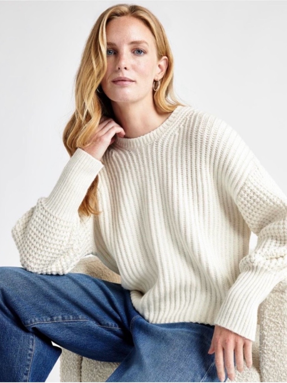 Splendid $168 Sarah Cashblend Sweater | Like New - Picture 5 of 11
